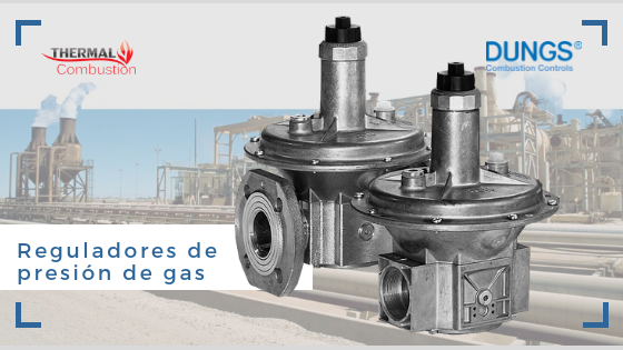 Reguladores de presión de gas